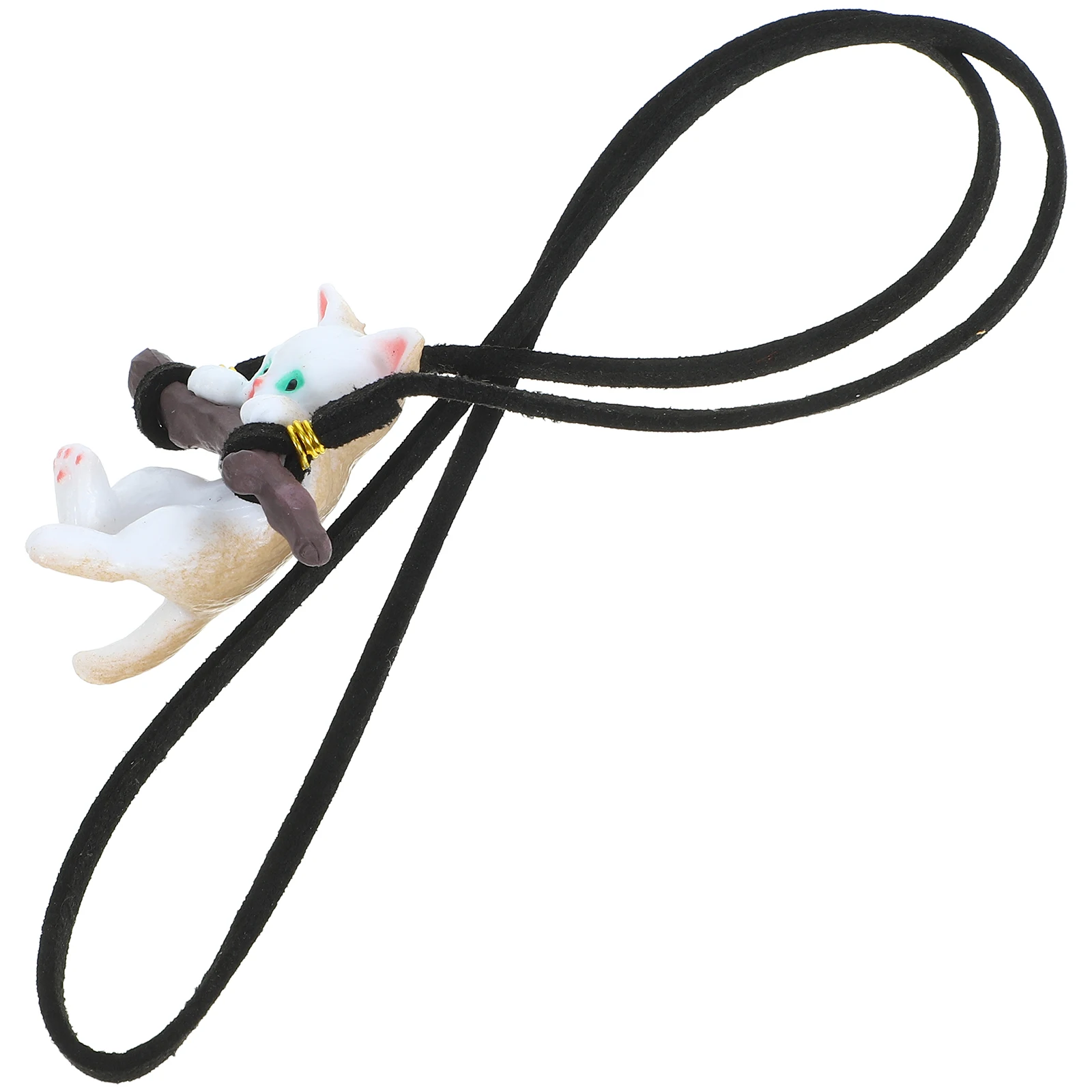 

Accessories Adorable Cat Resin Car Hanging Pendant Durable Rearview Mirror Decor Interior Ornament Car Decorations Aesthetic