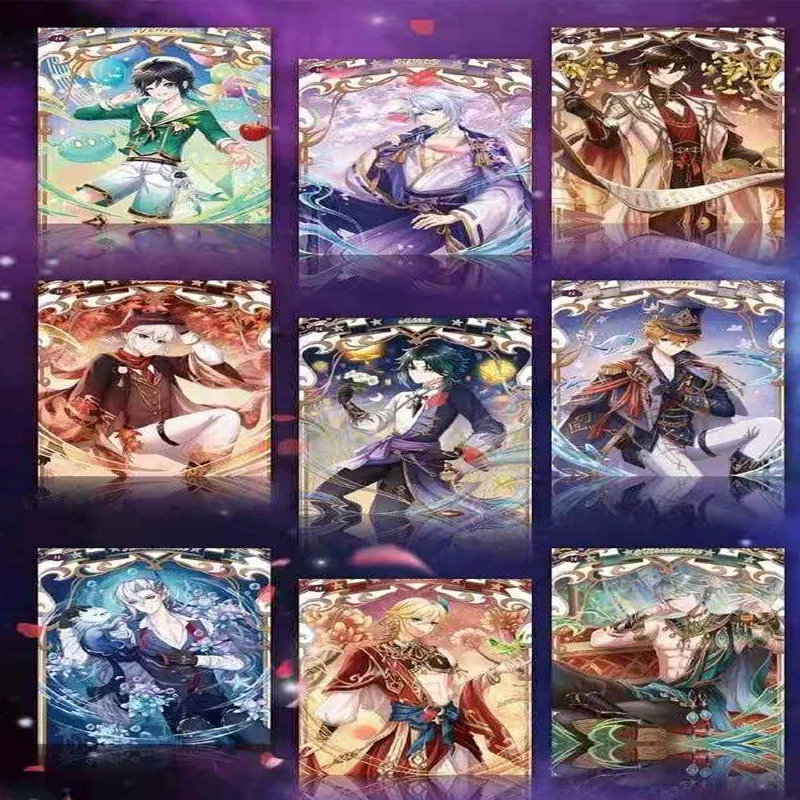 Wholesale Genshin Impact Tear & Reveal Cards Galaxy Collection 300pcs/Box Gacha Hidden Characters For Fans - Image 3