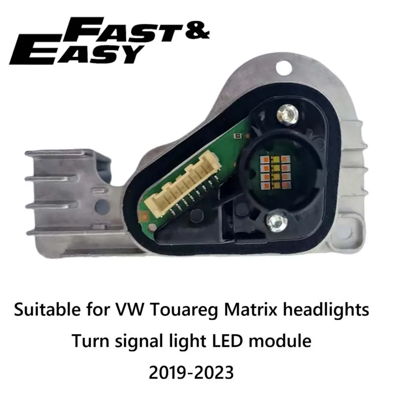 Aftermarket new 761998478 761998478A LED turn signal light module for VW Touareg 2019-2023 Matrix headlight