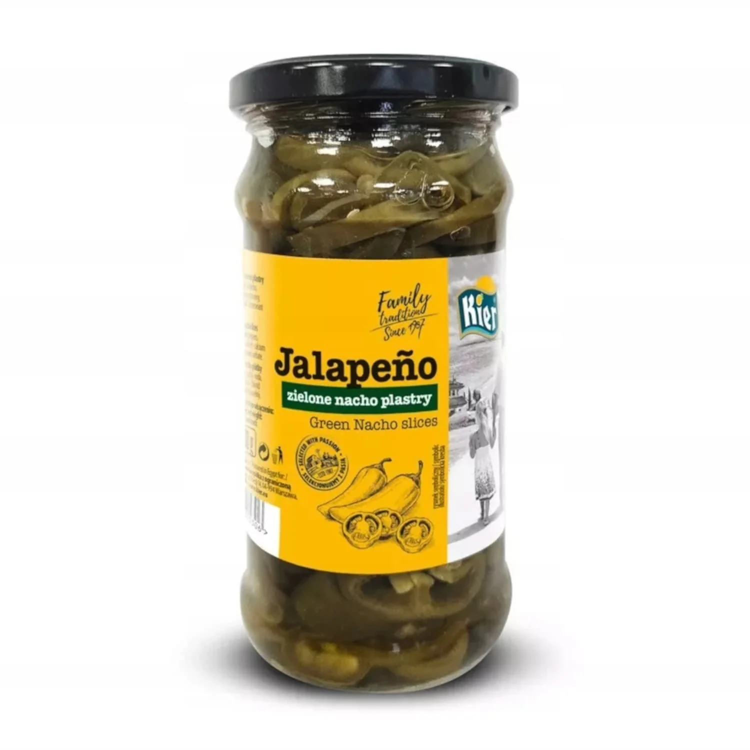 Jalapeno pimienta Nacho rebanadas 360g/200g