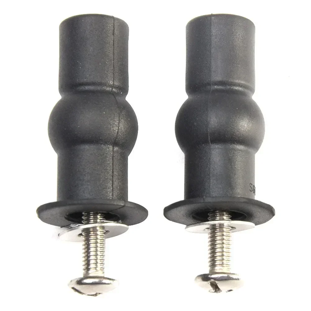 Toilet Seat Top Fix Seat Hinge Hole Fixings Well Nut Screw Rubber Back To Wall Universal Toilet Expansion Screws