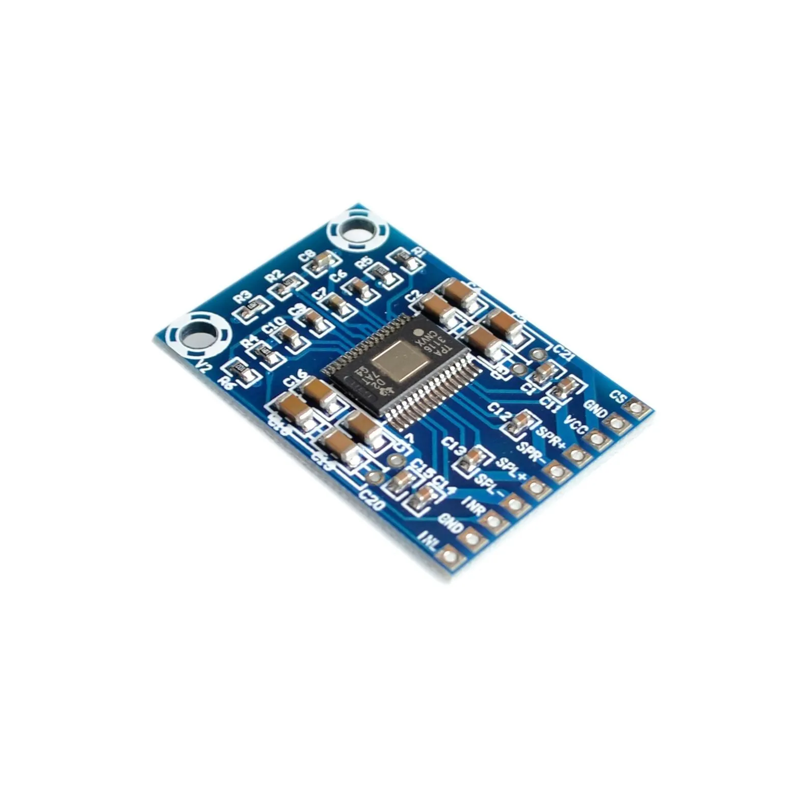 DC 12V-24V 2x50W Dual Channel Mini Digital Amplifier D Class 50W+50W TPA3116D2 XH-M562 Amplifier 50W Power Amplifier Board