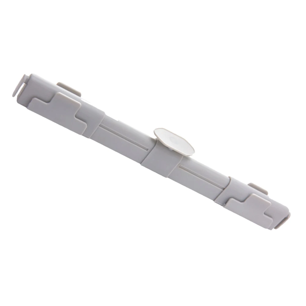 Clipe de classificação de lixo retrátil, acessório de lata de lixo, separador de resíduos de cozinha, suporte de braçadeiras, peças de ganização seca e molhada