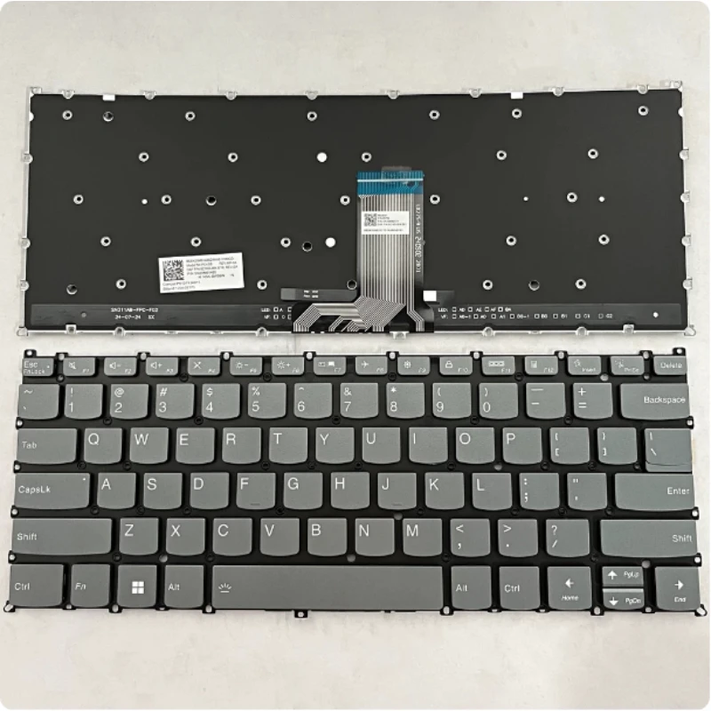 

For Lenovo Yoga 7 14IRL8 Backlit Laptop Keyboard US Layout