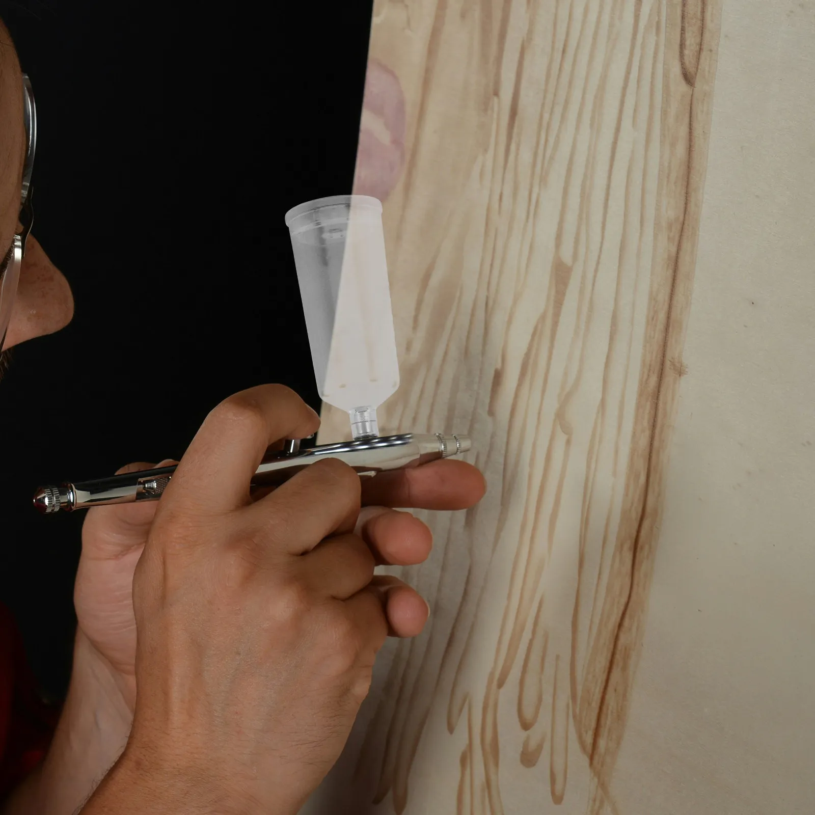 

Пластиковый контейнер для аэрографа, съемная чаша для краски/пигмента, сменная для очистки и промывки