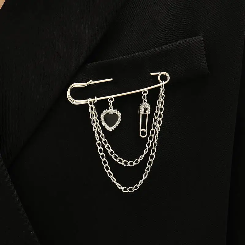 Adjustable Personality Bag Pendant Detachable Tassel Trouser Decorative Brooch Button Tightener Fixed Clothes Pin Waist Buckle