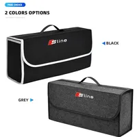 Felt Car Trunk Organizer Large Capacity Folding Storage Bag For Audi SLine Q3 Q5 Q7 RS3 RS4 A3 A4 B5 B7 B9 A5 A6 C5 C6 C7 A7