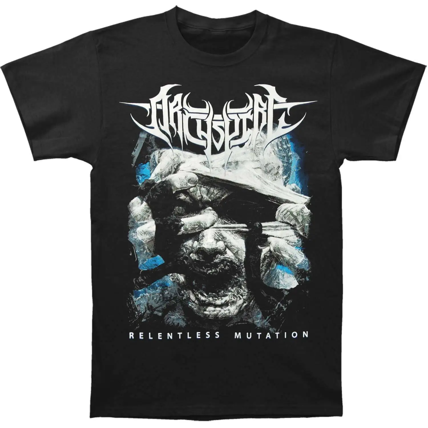 Men'S Archspire Relentless Mutation T Shirt Large Black