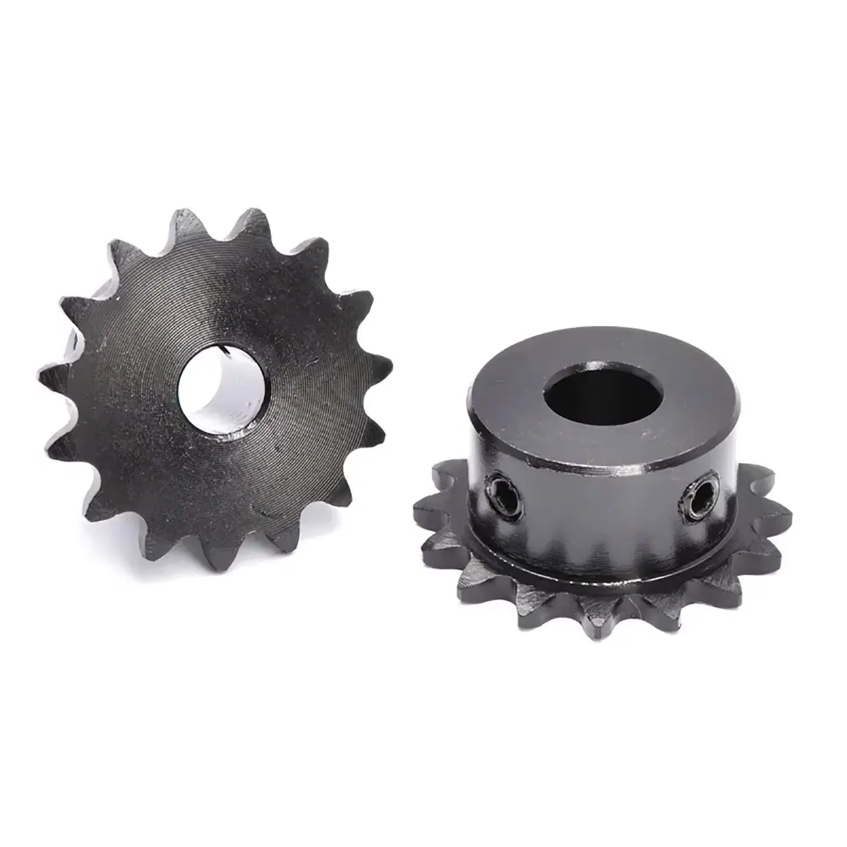 1 stks 10 T-23 Tand 04C Chain Gear Boring 5-16mm Tandsteek 6.35mm 45 #   Stalen industriële tandwiel motor ketting aandrijftandwiel