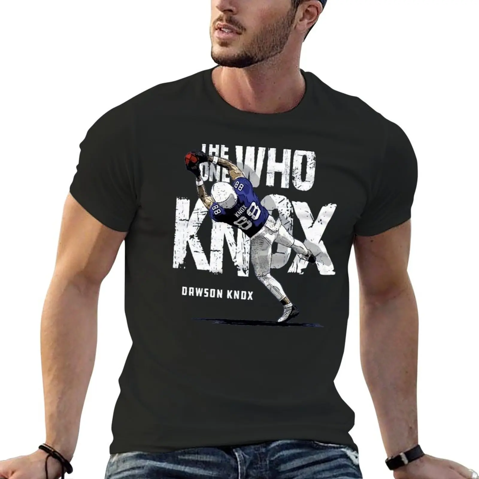 Dawson Knox T-Shirt cotton man t-shirts tees vintage valentines boutique clothes Men's t-shirt