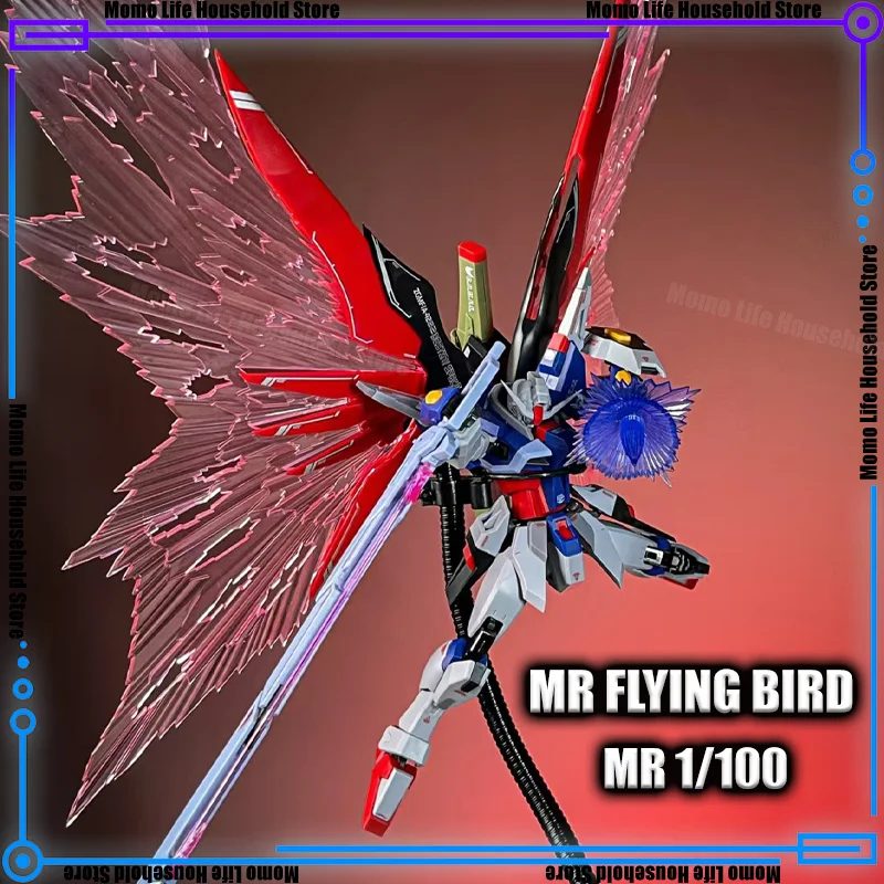 

В наличии Mr Flying Bird MR 1/144 ZGMF-X42S Destiny, наборы моделей для сборки, сплав, скелет, фигурка робота, пластиковая модель, игрушки