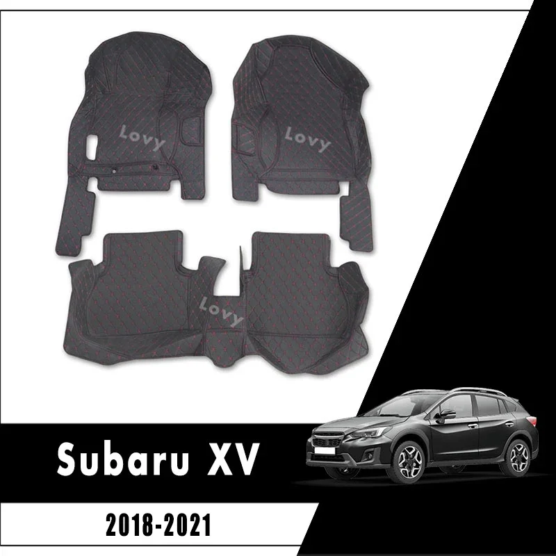 

Car Floor Mats For Subaru XV 2018 2019 2020 2021 2022 2023 2024 2025 Rug Auto Interior Accessories Carpet Cover Foot Pad Product