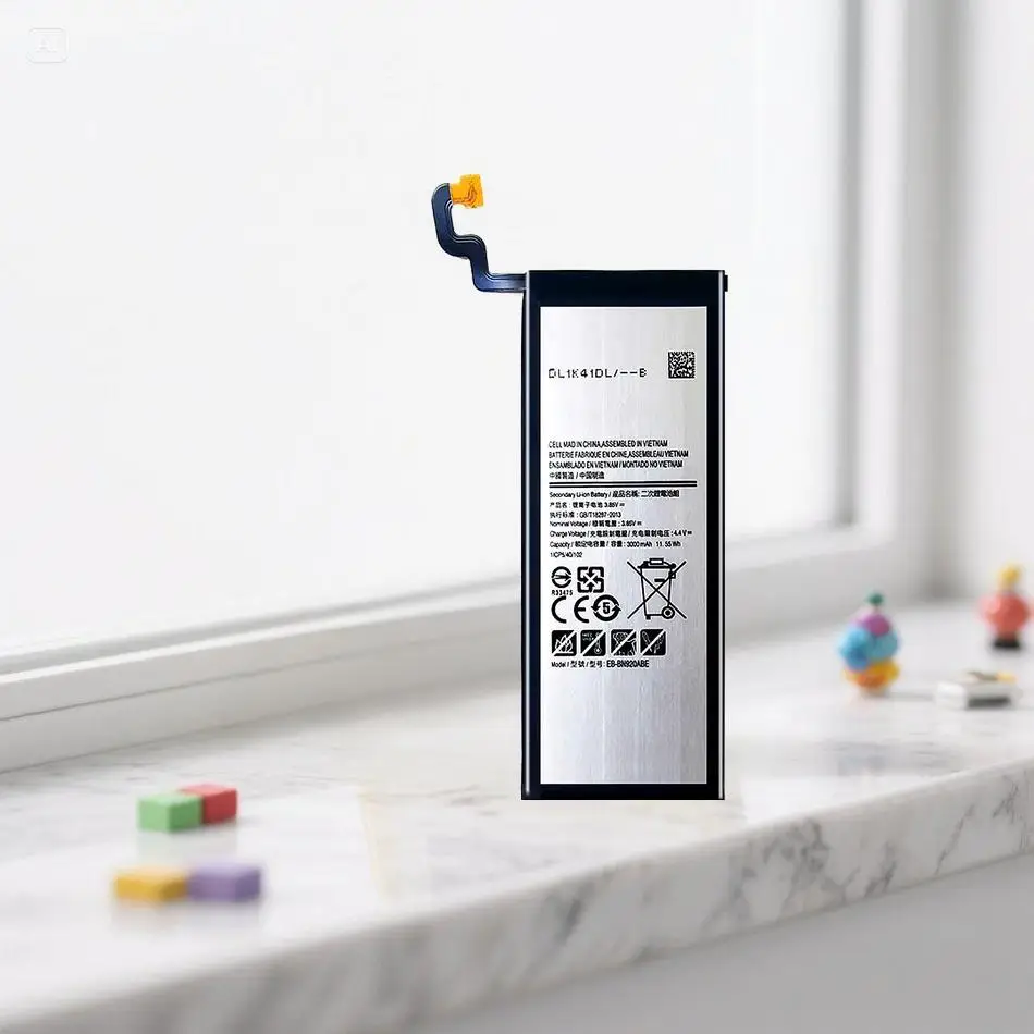 

For Samsung Galaxy Note 5 N9200 N920t N920c Note5 SM-N9208 Mobile Phone Battery EB-BN920ABE High Capacity 3000Mah