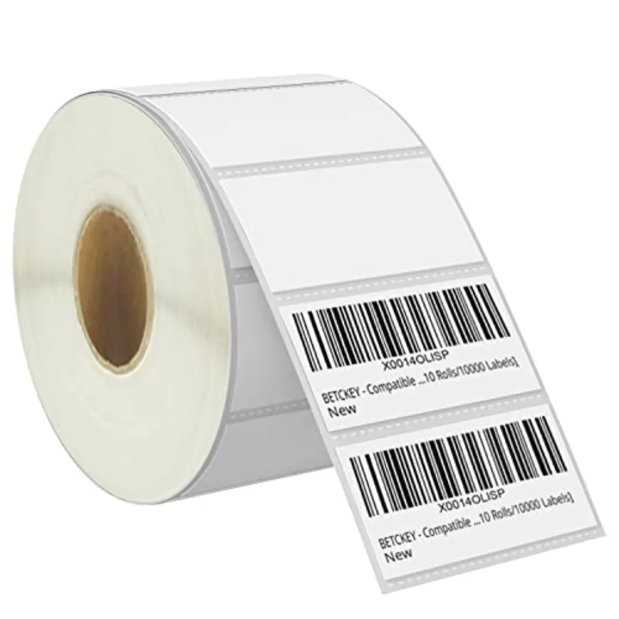 

2.25 x 1 57 mm x 25 mm File Folder Multipurpose Labels Compatible with Zebra Rollo Label Printer Premium Adhesive Perforated 1