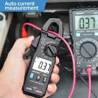 Mestek CM85C DC Current Digital Clamp Meter True RMS AC/DC Current Voltage Auto Range Multimeter Capacitance NCV Current Clamp