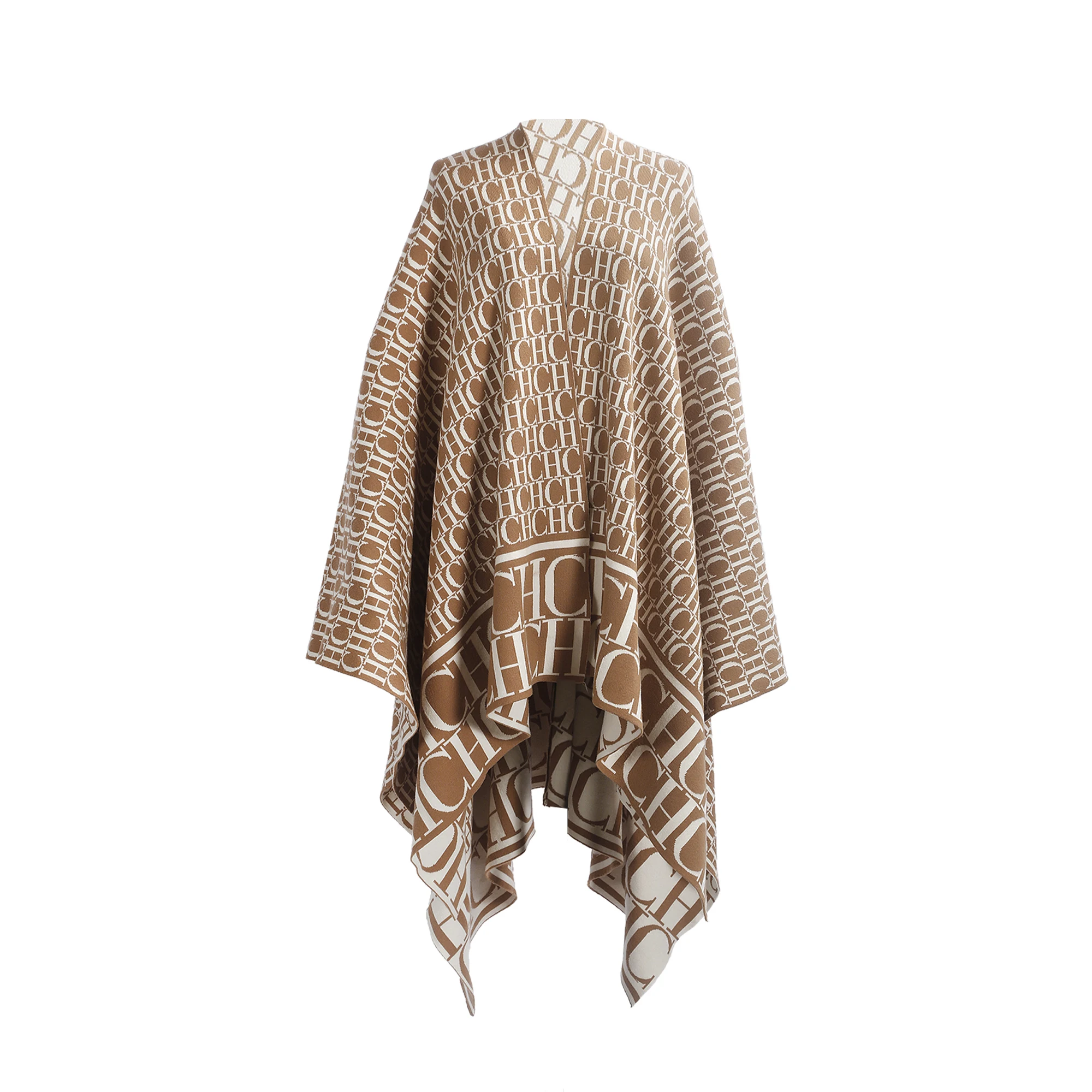 New Women Capes Autumn Winter Double Sided Wearing Warm Scarf Shawl Fashion Female Ponchos Comfortable Women Capes
