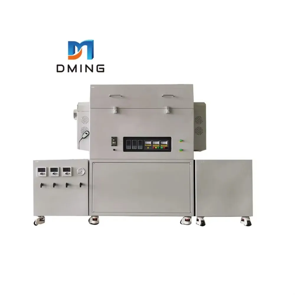 Rotary Tube Furnace for Lithium Iron Phosphate Solid-Phase Synthesis High Temperature Electric Heating Lab Equipment
