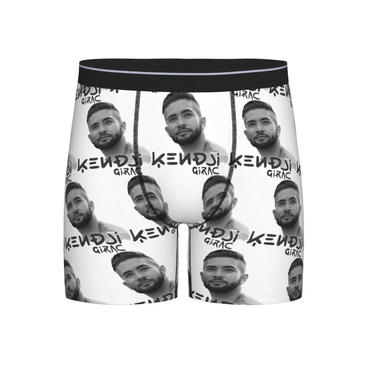 

Long Boxer Underpants Shorts Kendji Girac Gitano Panties Male Comfortable Underwear for Homme Man Boyfriend Gifts