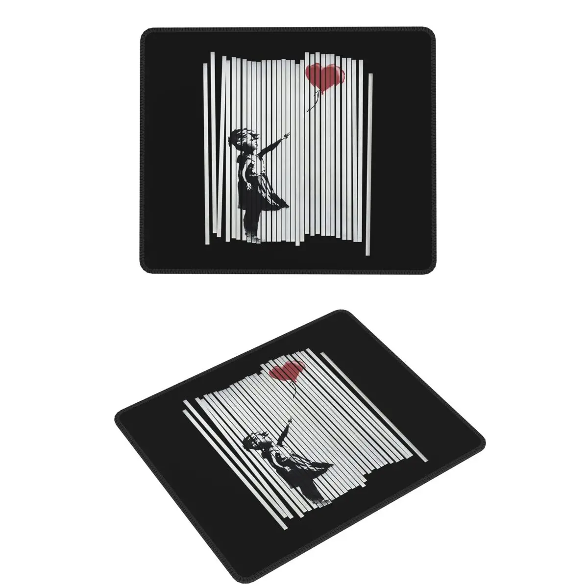 

Эй! Я фиксую это! Бэнкси измельченный воздушный шар для девочек коврик для мыши компьютерная клавиатура коврик для мыши геймер ПК коврик для ноутбука офисные коврики для стола