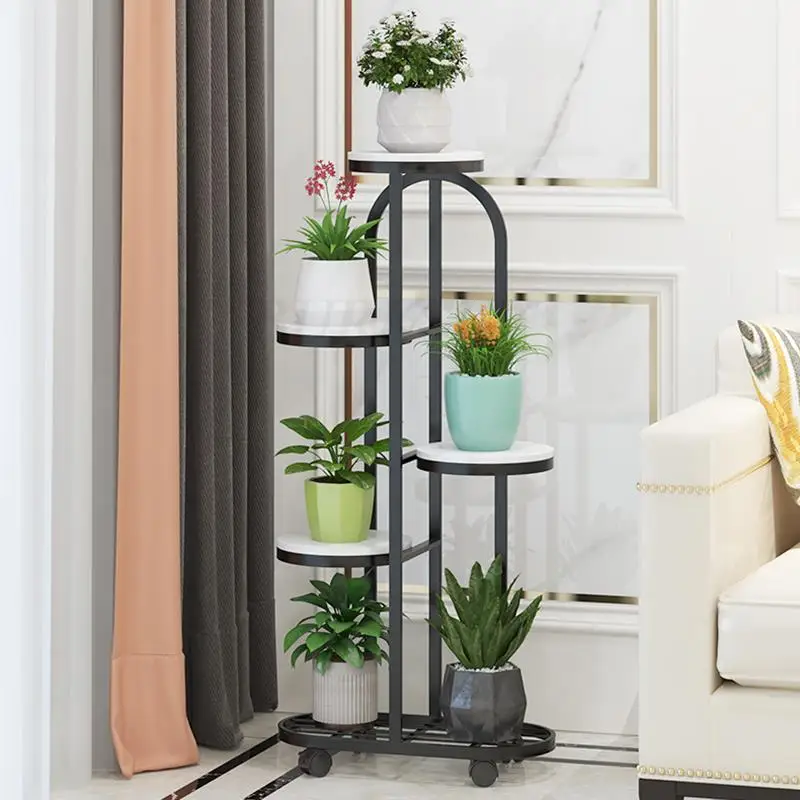 Plant Stand And Flower Stand 4/5 Tier Flower Shelf Planter Rack Storage Organizer Display Indoor Garden Balcony Storage Rack