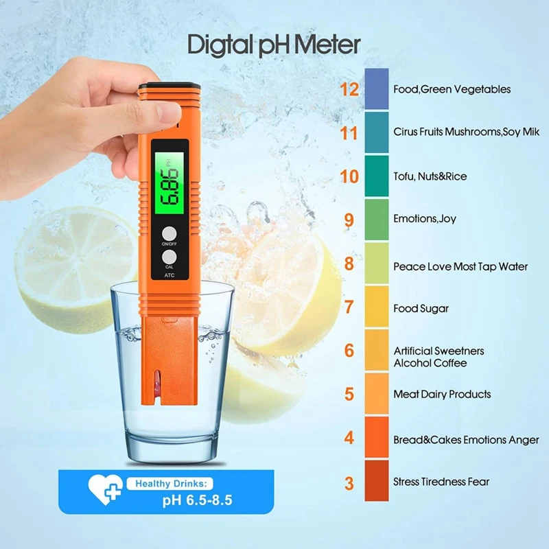 Water Testing Kit:TDS Meter,PH Pens,Mineral Content-Accurate, Smart Chip Technology For Hydroponics, Household Drinking