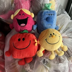 Genuine MR MEN and LITTLE MISS Plush Dol Kawaii Stuffed Plush Cute Doll Cute Mr Tickle Chatterbox Children Toy
