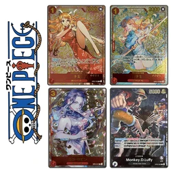 Anime One Piece Diy OPCG Collectible Cards Characters Boa Hancock Yamato Nami Nico Robin Perona Christmas Birthday Gifts Toys