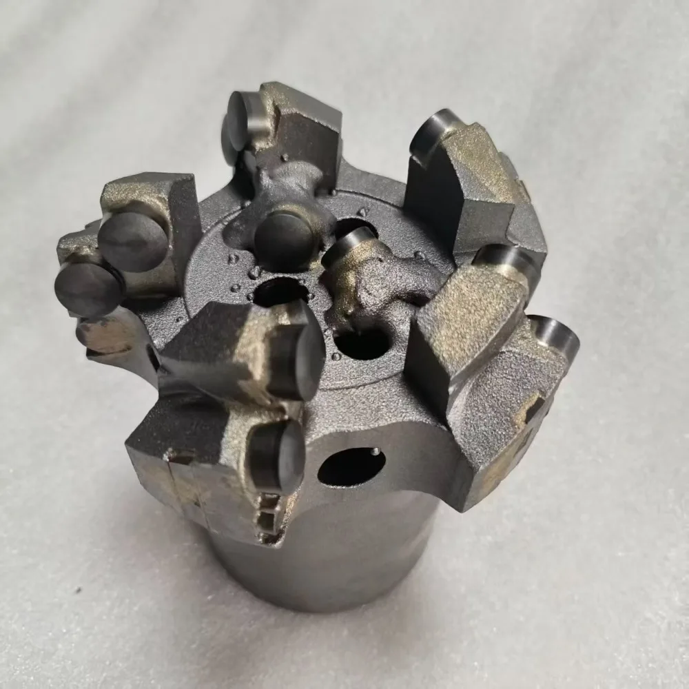 5-wing composite piece centerless drill bit does not take core inner concave scraper geological exploration water well