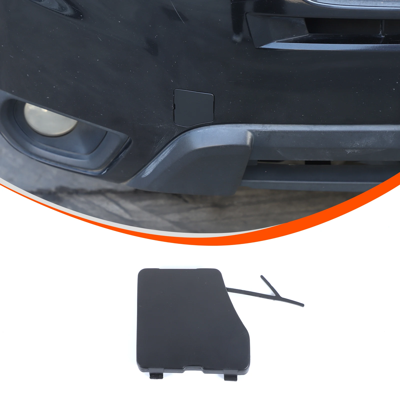 

Крышка прицепа переднего бампера с фаркопом из АБС-пластика для внешних аксессуаров Subaru Forester 2013-2018 гг.