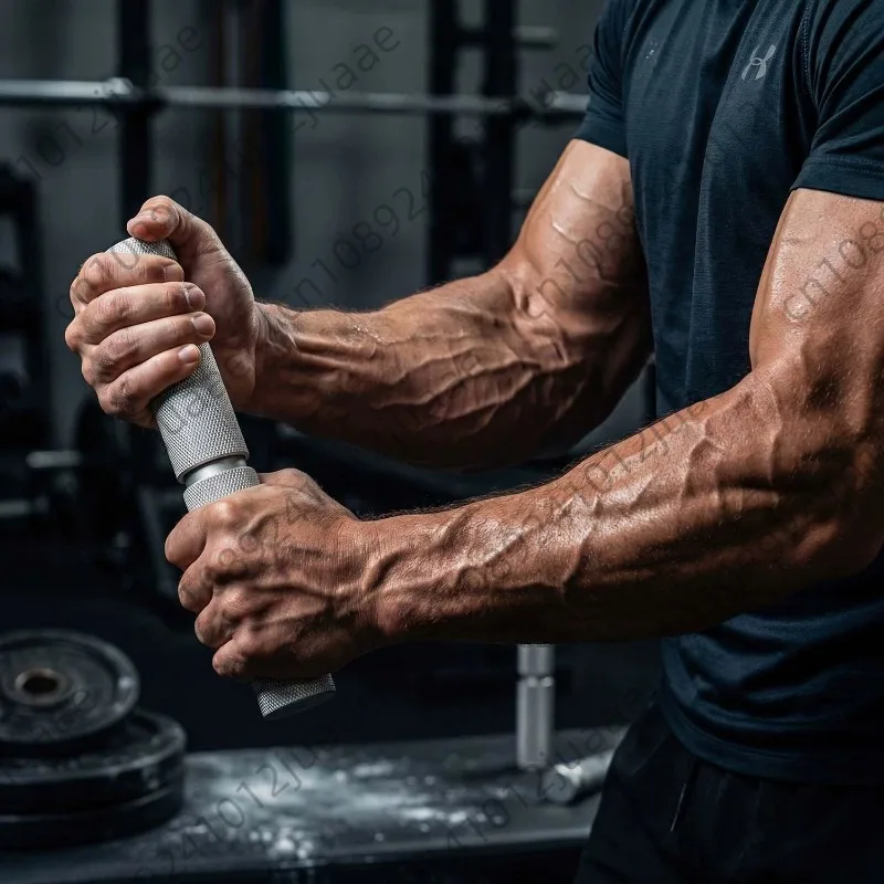 Cordless Wrist Roller Torsion Bar Forearm Grip Strength Trainer