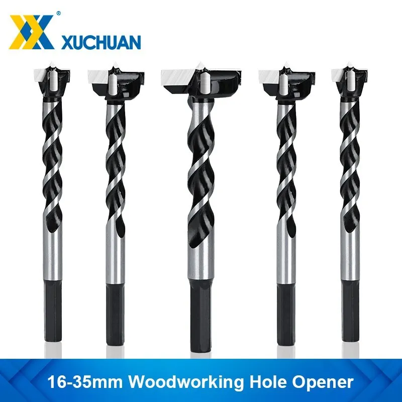 

1pc 16-35mm Woodworking Hole Opener Forstner Tips Hinge Boring Drill Bit Tungsten Carbide Hole Saw Cutter Woodworking Tools