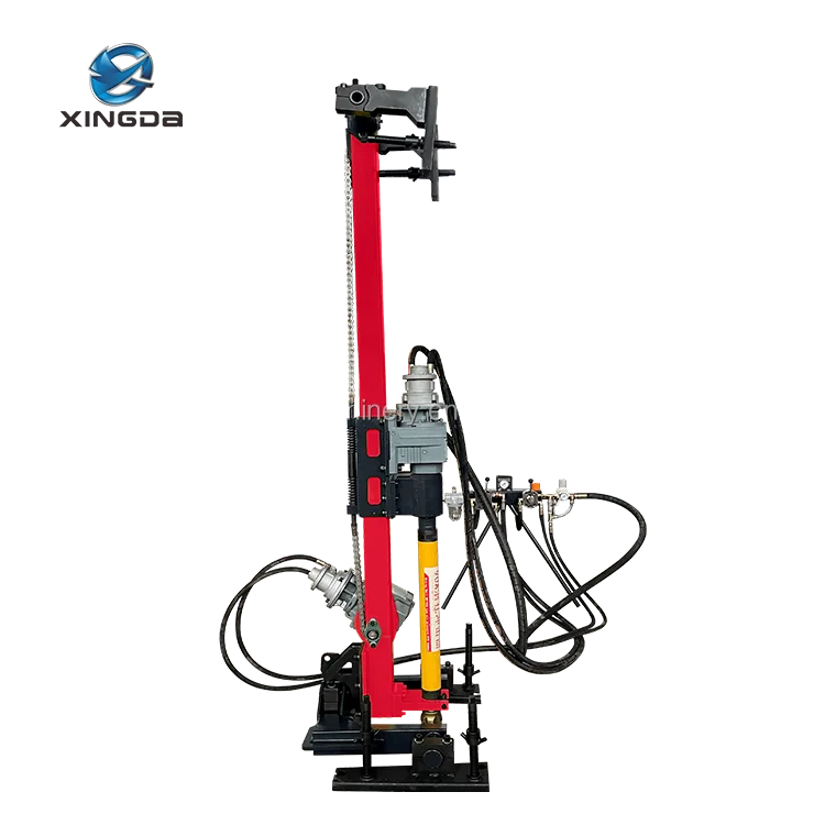 Hot Sale Mini Mining Pneumatic Rock Drill Machine 35m Portable Blasting Hole Dth Drilling Rig