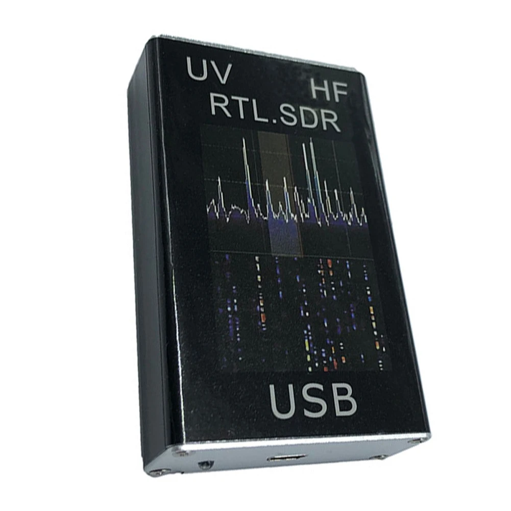 100KHz-1.7GHz Full UV HF RTL-SDR USB Tuner Receiver R820T+8232 Ham Tuner Receiver VHF Amateur Radio Detectors Instrument Parts