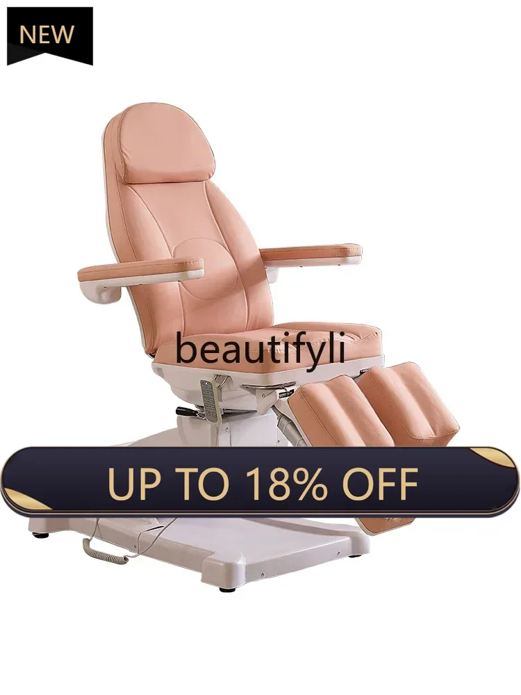 

Z189 Y Pedicure Foot Therapy Tattoo Chair Foot Soaking Belt Rotating Electric Lifting Beauty Bed Micro Injection Nail Art