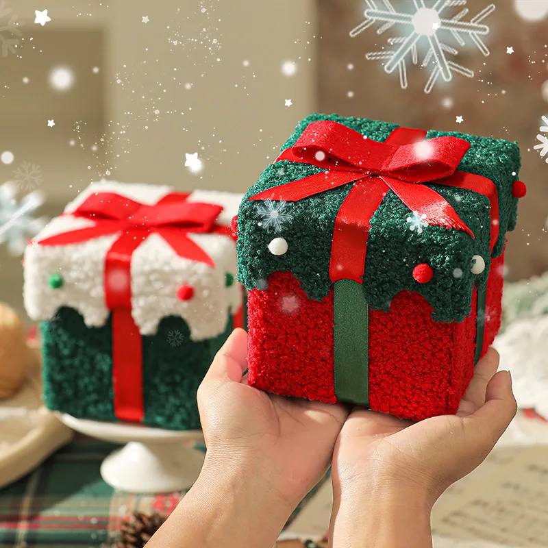 

Высококачественная рождественская подарочная коробка на канун Рождества, Новый год, весенний фестиваль, день рождения, карнавал, яблочные конфеты, подарочная упаковка, подарочная коробка