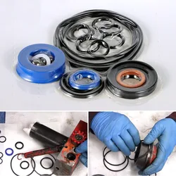 NONY Upgraded Hydraulic Repair Seal Kit Floor Jack Seal Kit Fit for AM200F Matco Floor Jack 2 Ton, 29 Pcs/Set