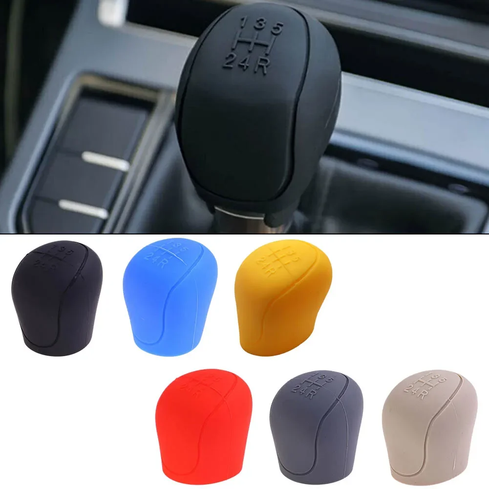 

Car Accessories Manual Speed Black Car Silicone Gear Shift Cover Cleaning High Quality Manual 6-speed Silicone