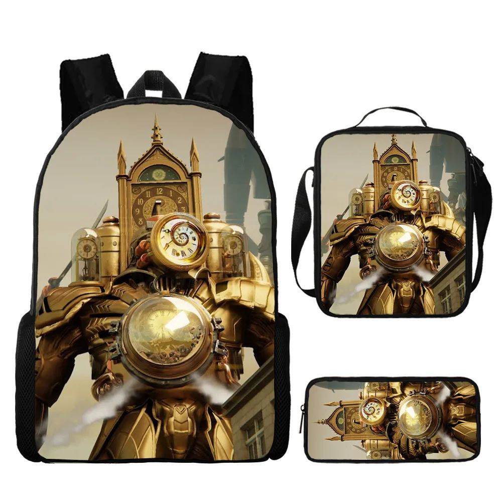 

Cartoon School Backpack Set of 3 Cute Kids Student Backpack Lightweight Bookbag for Boys Girls Waterproof Travel Backpack