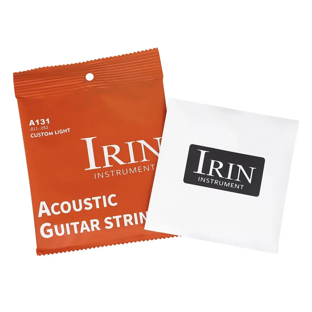String Folk Guitar Strings 1 Set(6pcs) 14*11*1.1cm Easy To Push Down Resistant To Breakage Resonant And Rich Tone