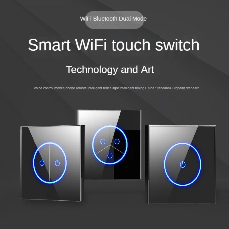 Fort  intelligent voice switch panel touch wifi dual-mode phone remote timing aperture the gauge type 86 gb   sp155