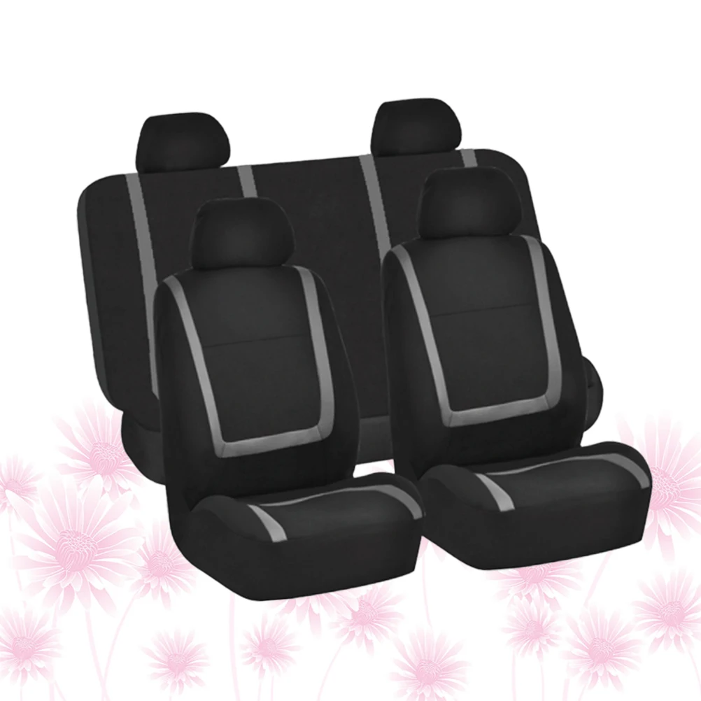 

9 pcs Car Seat Cover Universal Thick Wear Resistant Auto Seat Protector Mat Decorative Comfortable Interior Accessory For Cars