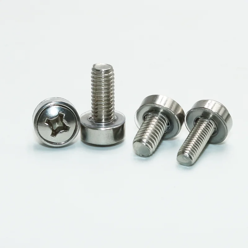 10set 304 Stainless Steel Network Storage Server Cabinet Screw Rack Mount Cage Nut Bolt Washer M5 M6x16 for Server Shelve Router