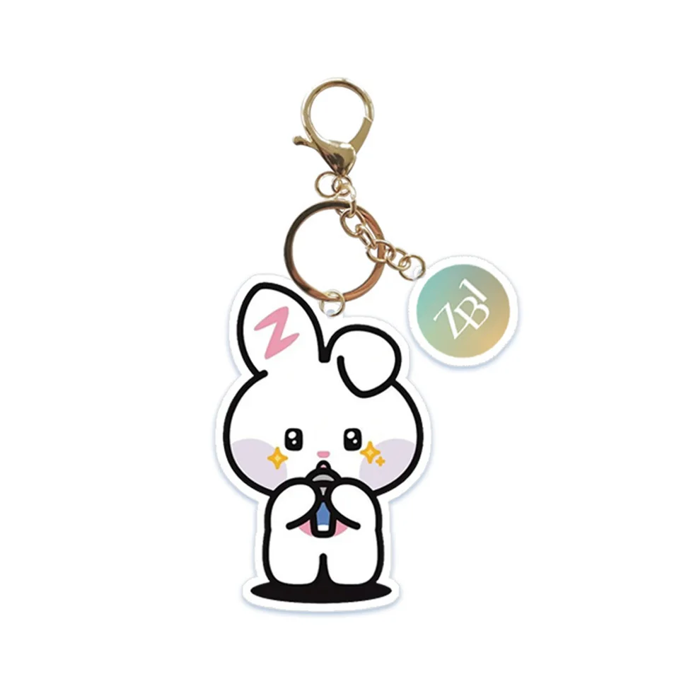 Kpop ZB1 キーホルダー 2 ピース/セット ZERONI 漫画かわいいアクリル