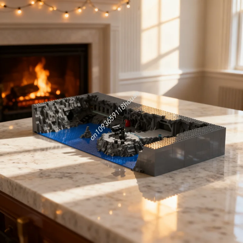 

6353pcs MOC Batcave Super Heroes DCD Model Building blocks Architecture DIY Christmas gift idea toys Education Brick Birthday