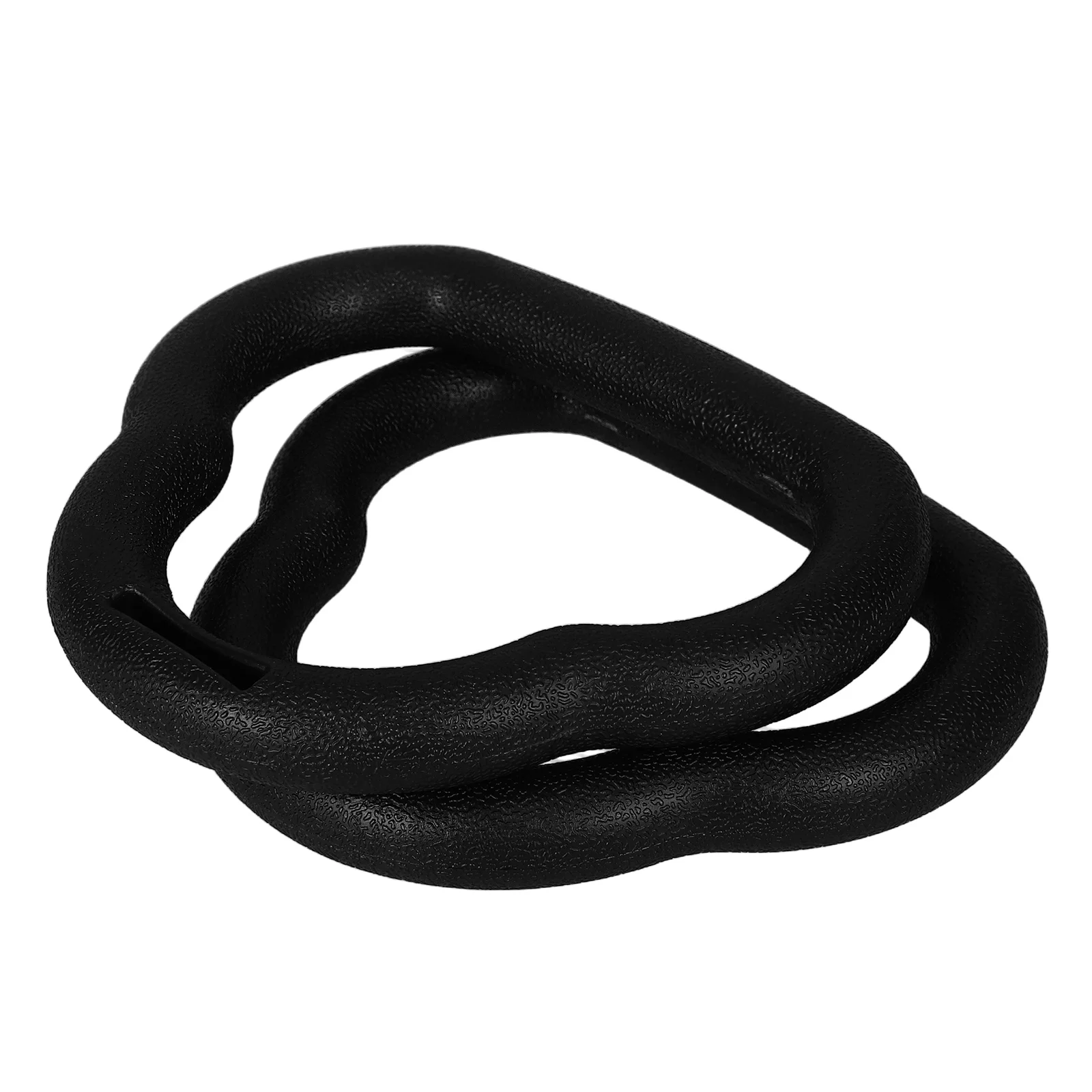 

2 Pcs 's Fitness up Rings Household Black Abs Gymnastics for Toddlers