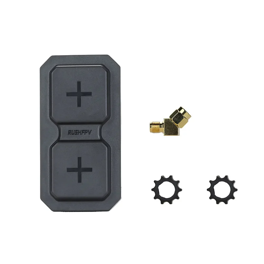 RUSHFPV 5.8G Dual Directional Patch Antenna RHCP High Gain Signal Receiving for RC FPV Drone Multirotor Aircraft DIY Spare Parts