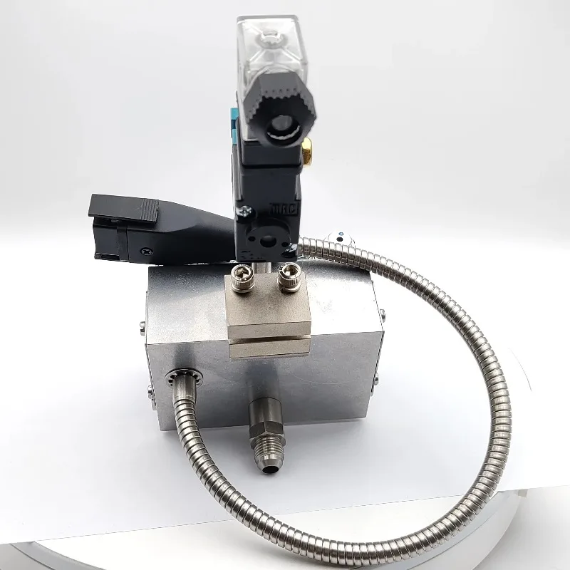 Automatic Pneumatic Hot Melt Glue Gun MAC 116B-501JM Solenoid Valve Compatible For Nordsons Sensor Ni120 38-22mm Glue Machine