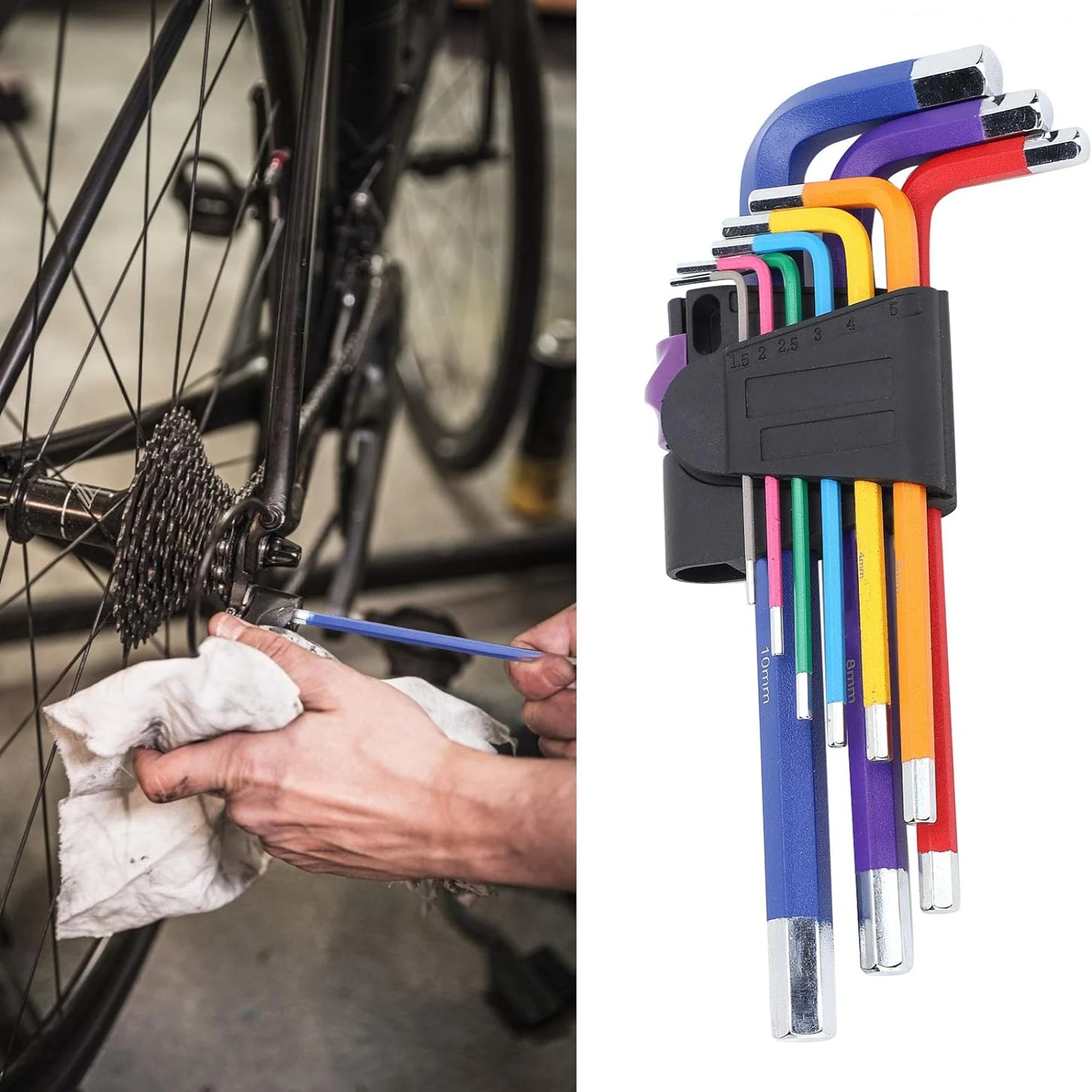 Ferramenta indispensável ergonômica, durável e versátil para ajustes e reparos sem esforço - O complemento ideal para qualquer entusiasta DIY