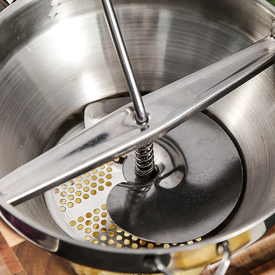 Moinho de alimentos rotativo de aço inoxidável BVBV, ótimo para fazer purê ou sopas de legumes, tomates, ferramentas criativas de cozinha para casa