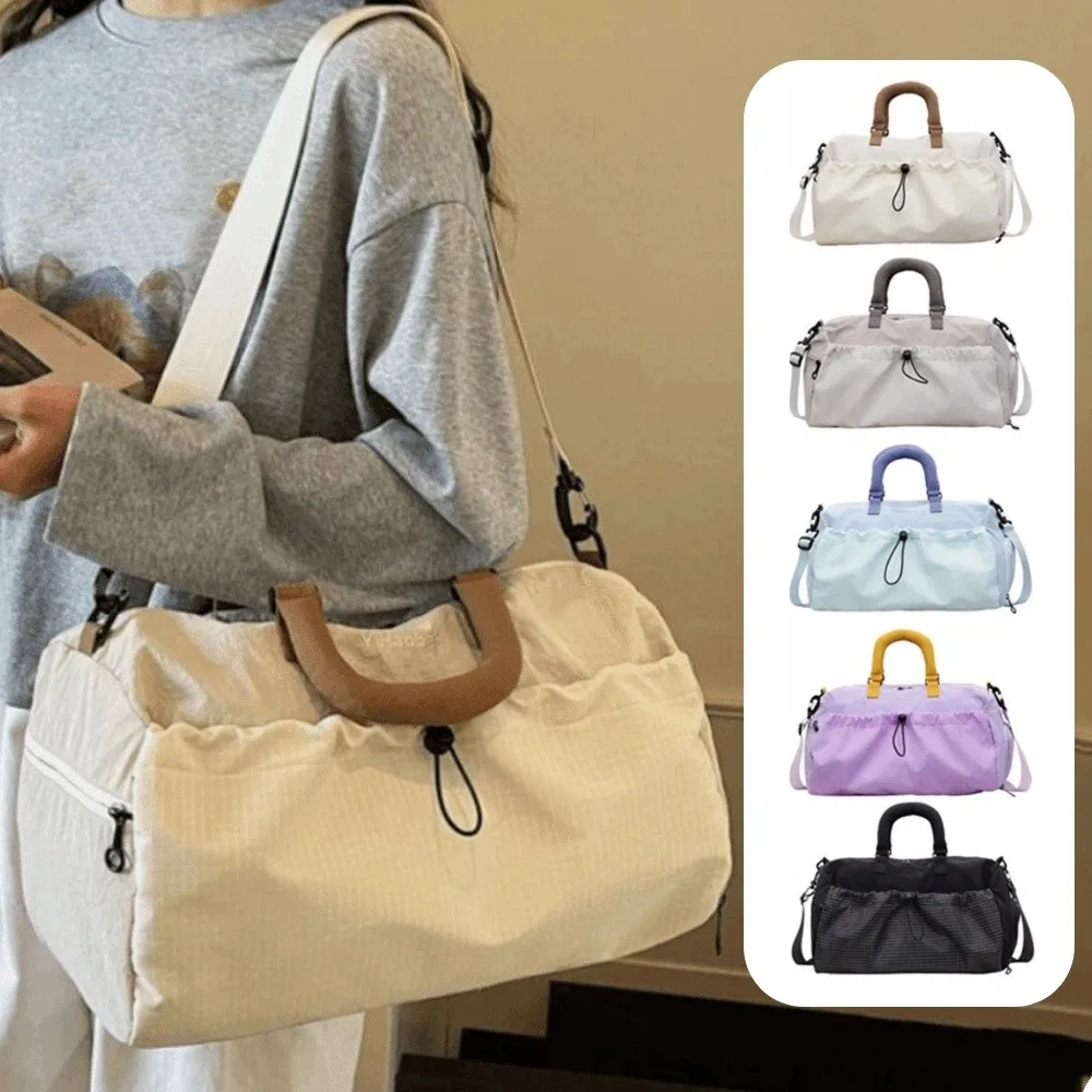 Large Capacity Travel Handbag Wear-resistant Waterproof Fitness Tote Bag Durable Dry and Wet Separation Gym Tote Storage Bag